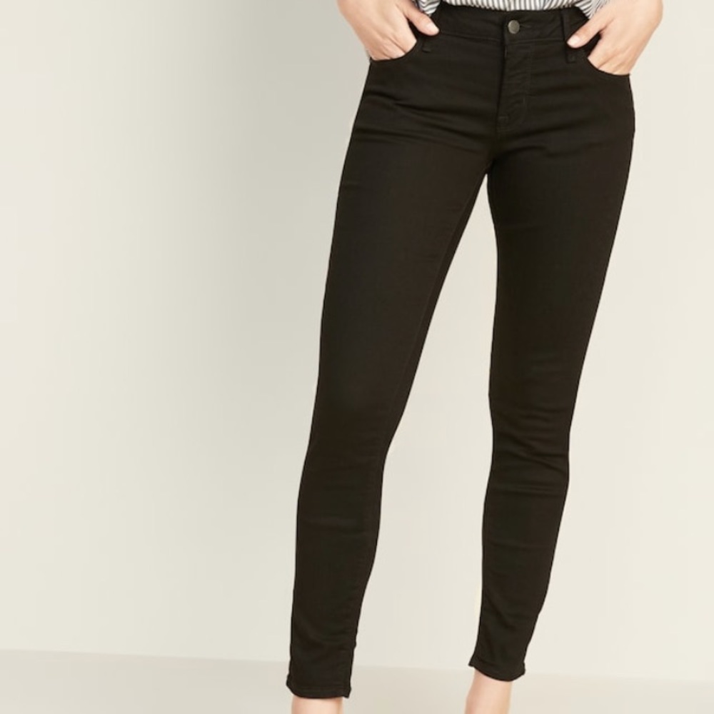 Old Navy Super Skinny Black Jeans Size 4